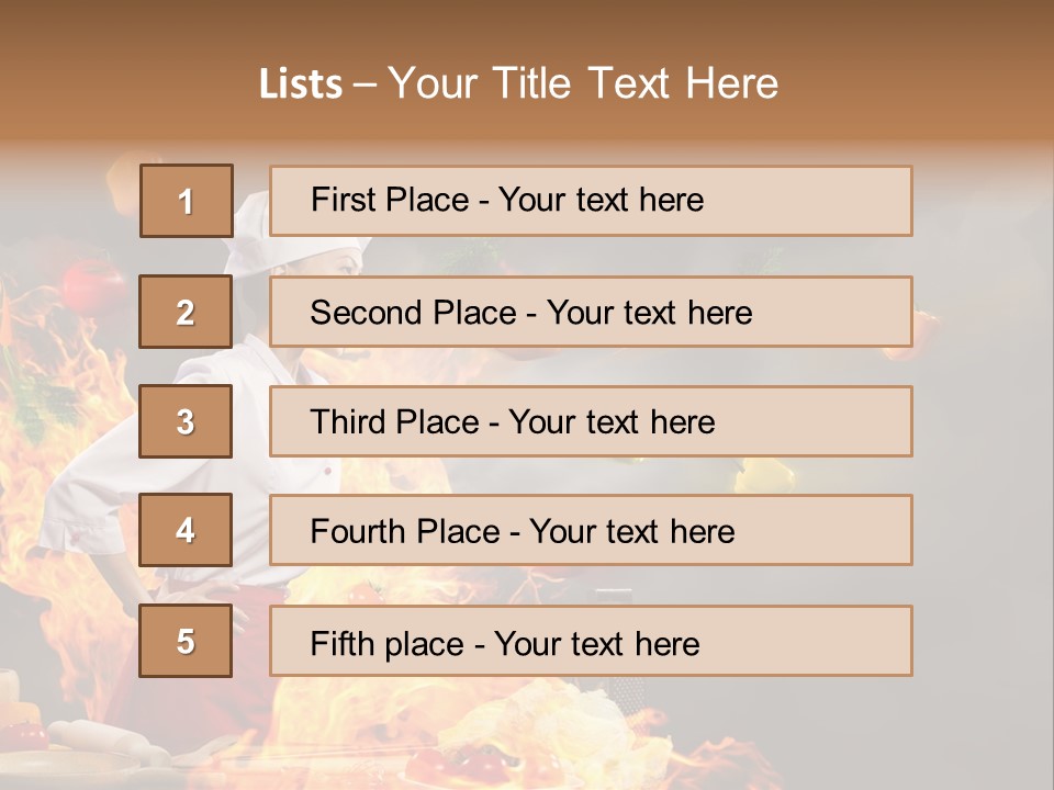 Angry One Female PowerPoint Template