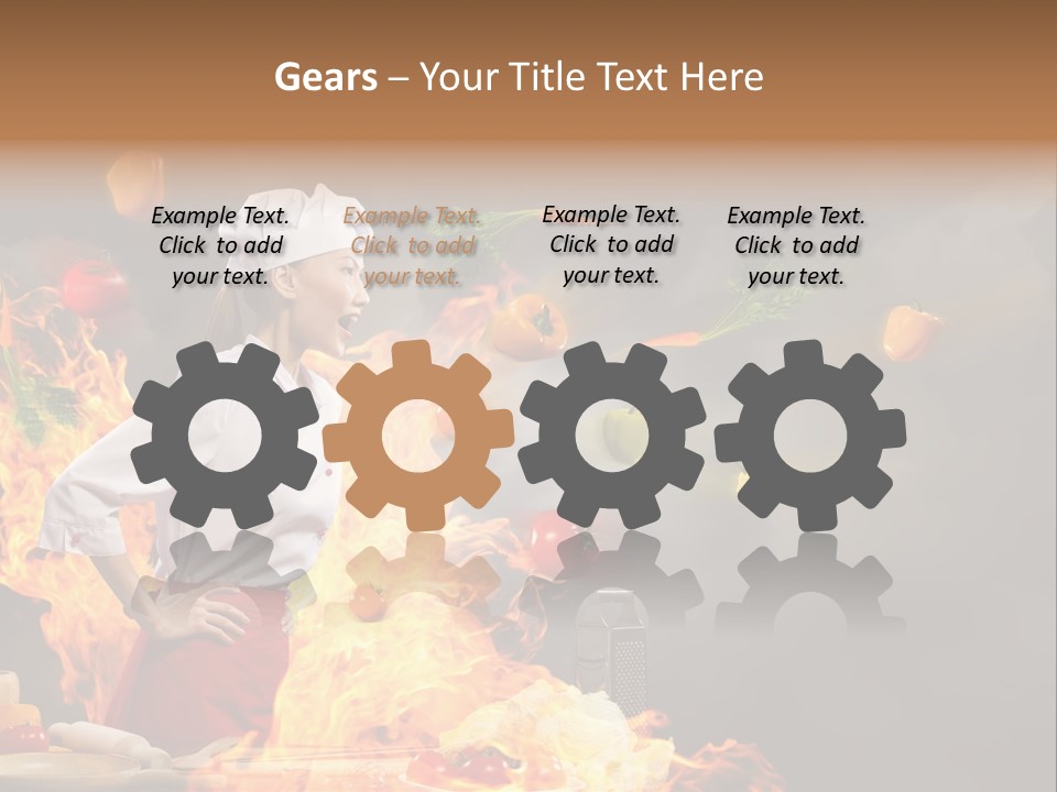 Angry One Female PowerPoint Template