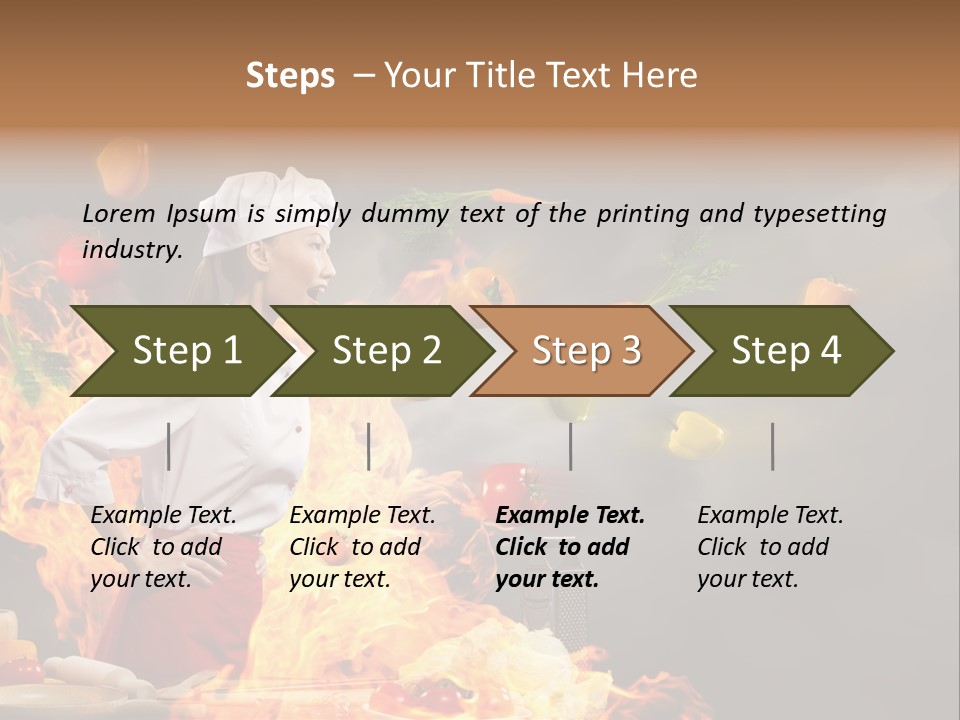 Angry One Female PowerPoint Template