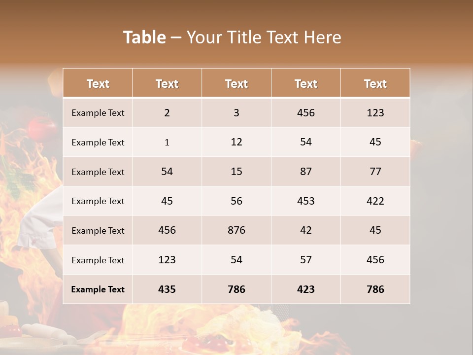 Angry One Female PowerPoint Template