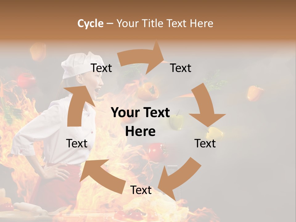 Angry One Female PowerPoint Template