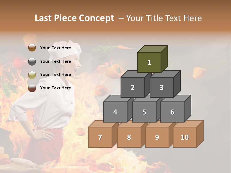 Angry One Female PowerPoint Template