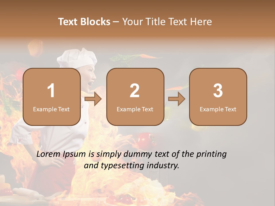 Angry One Female PowerPoint Template