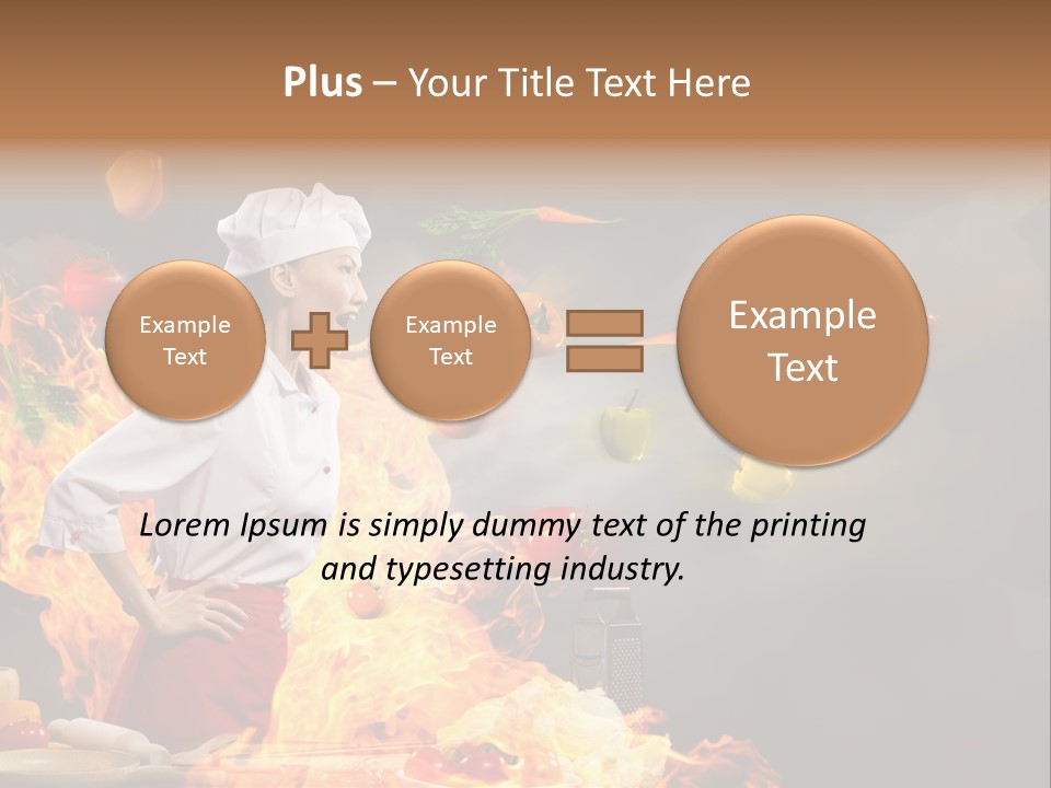 Angry One Female PowerPoint Template