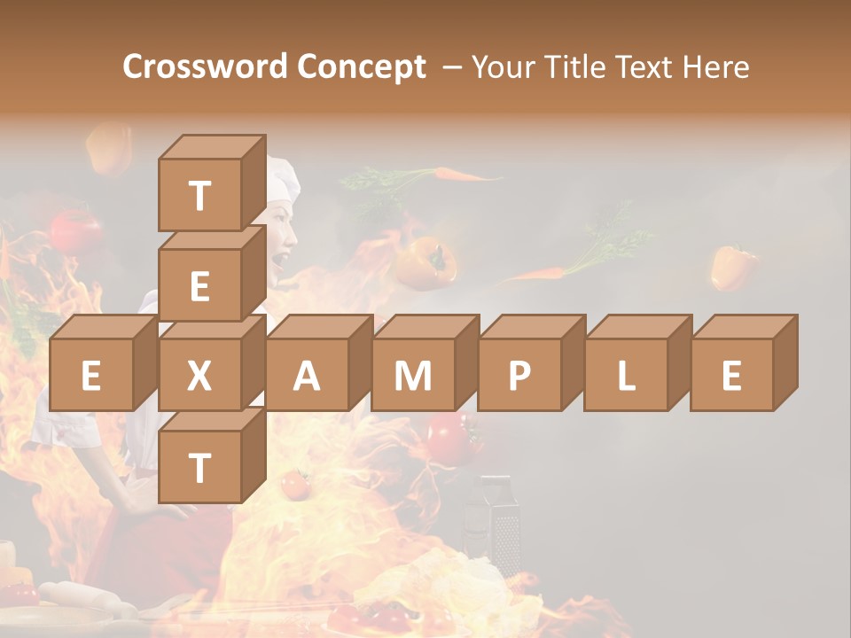 Angry One Female PowerPoint Template