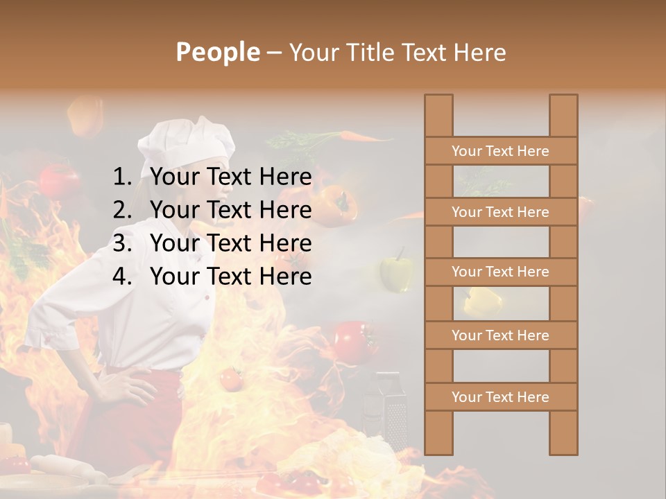 Angry One Female PowerPoint Template
