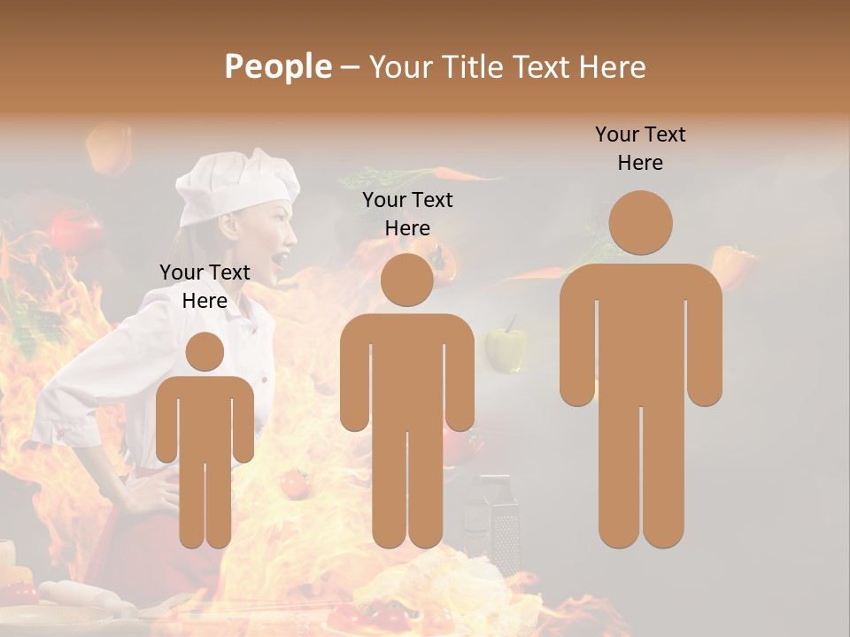 Angry One Female PowerPoint Template