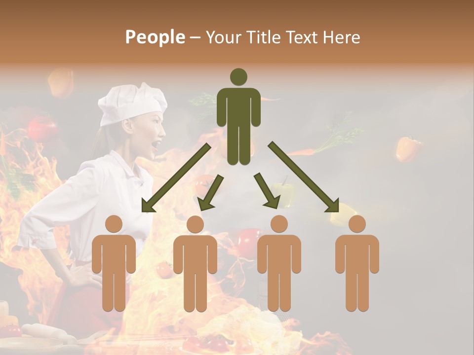 Angry One Female PowerPoint Template