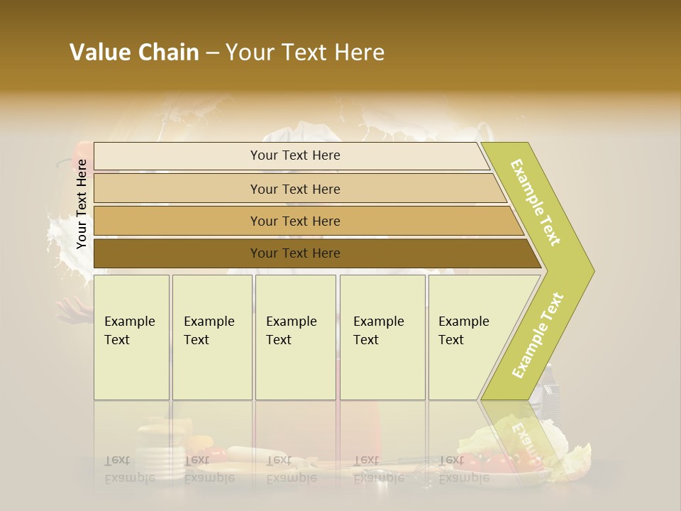 Emale Cooking Kitchen PowerPoint Template