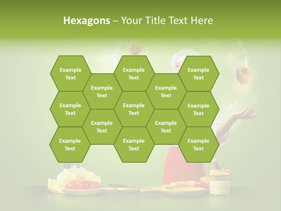 Red Juggler Milk PowerPoint Template