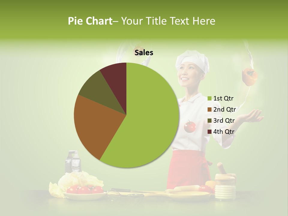 Red Juggler Milk PowerPoint Template