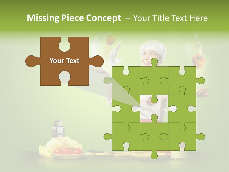 Red Juggler Milk PowerPoint Template