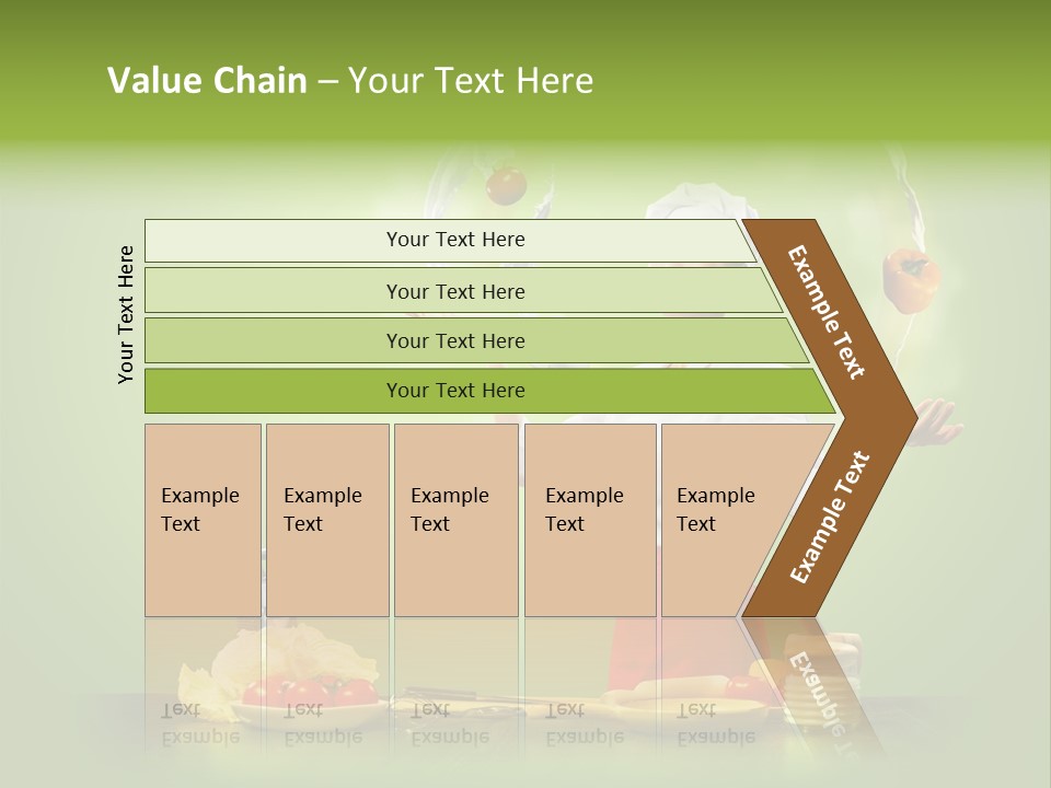 Red Juggler Milk PowerPoint Template
