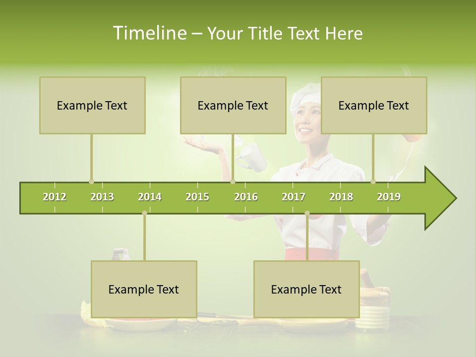 Red Juggler Milk PowerPoint Template