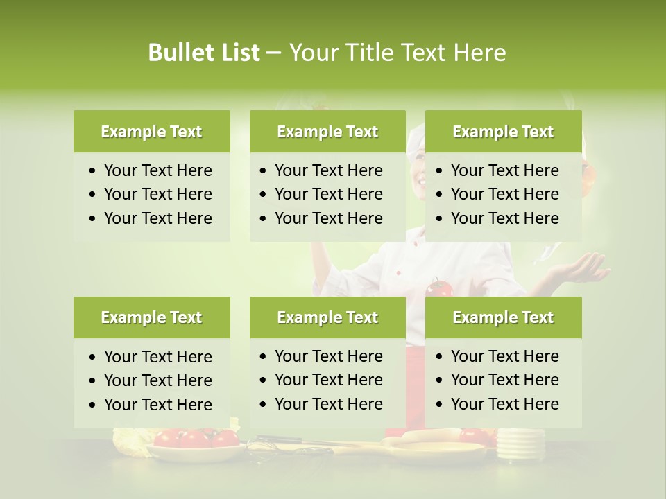 Red Juggler Milk PowerPoint Template