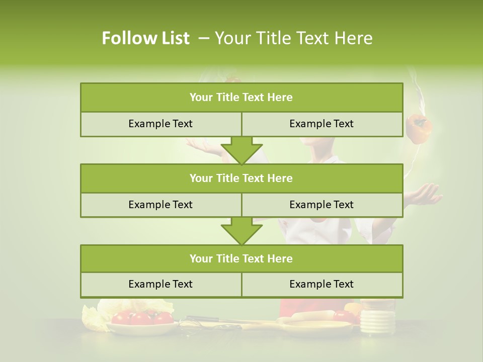 Red Juggler Milk PowerPoint Template