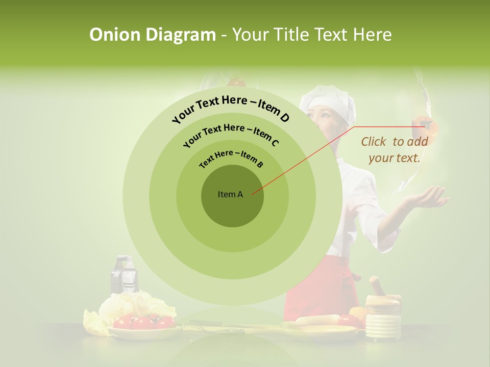 Red Juggler Milk PowerPoint Template