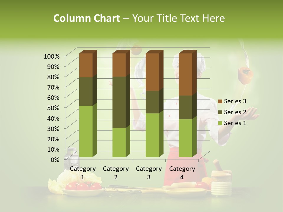 Red Juggler Milk PowerPoint Template