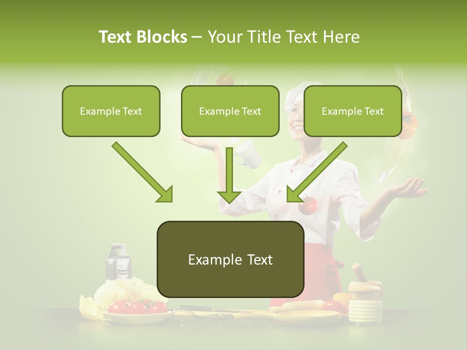 Red Juggler Milk PowerPoint Template