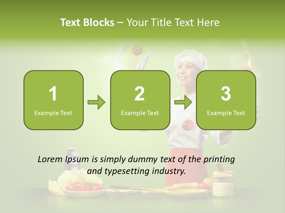 Red Juggler Milk PowerPoint Template