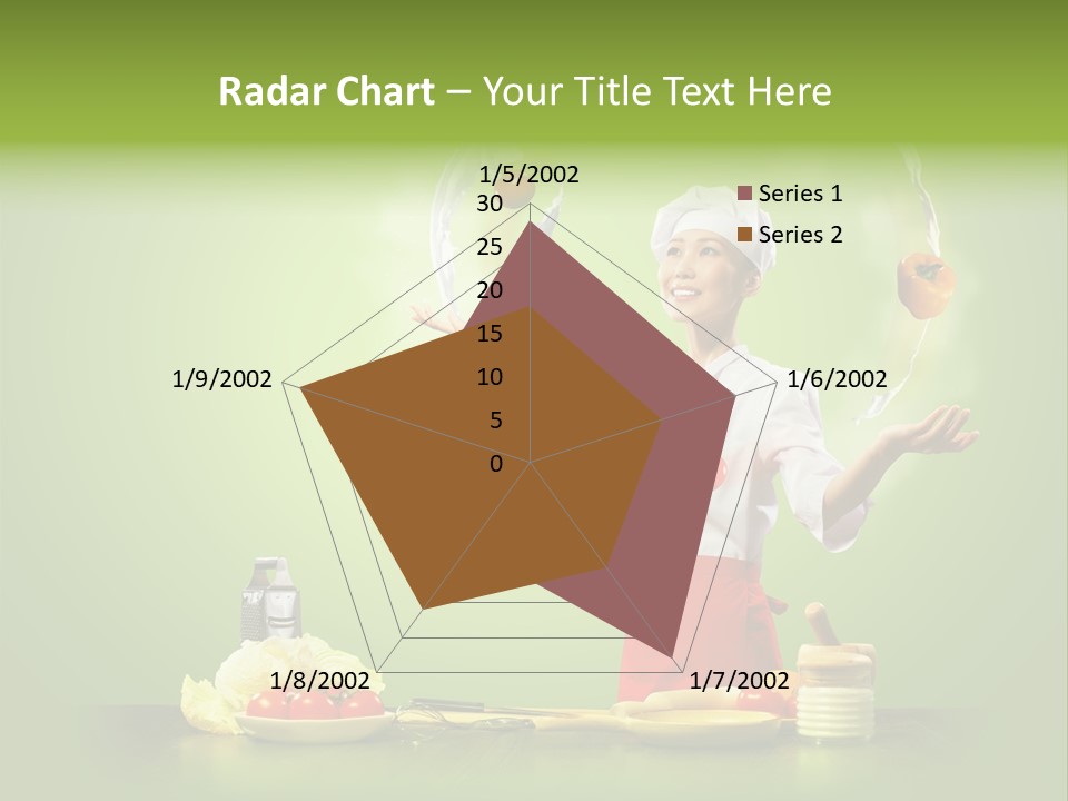 Red Juggler Milk PowerPoint Template