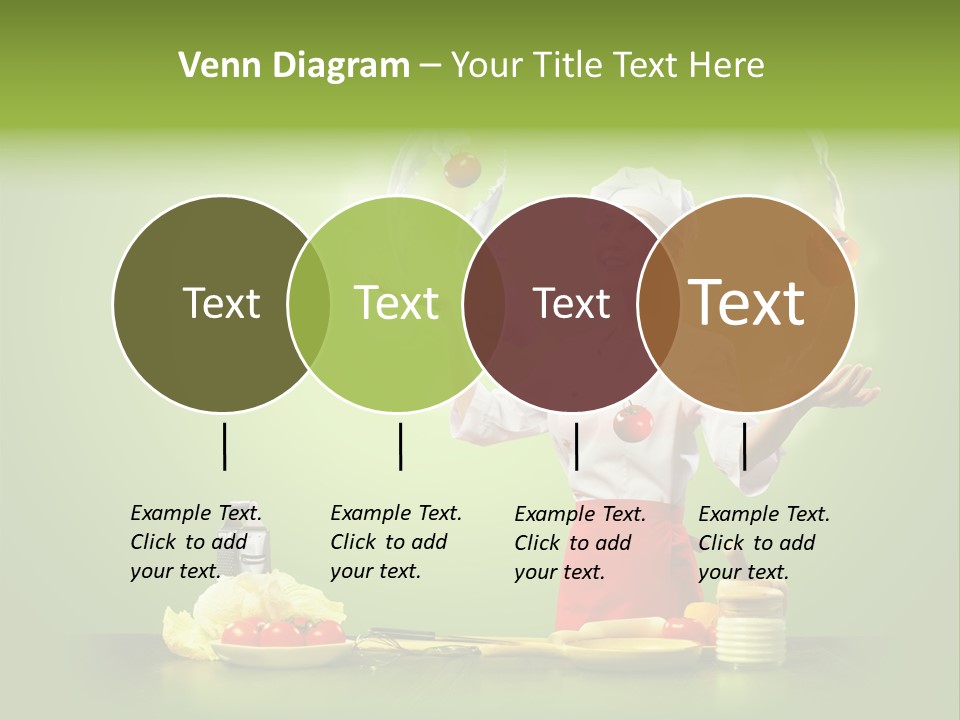 Red Juggler Milk PowerPoint Template