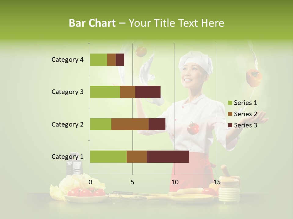 Red Juggler Milk PowerPoint Template