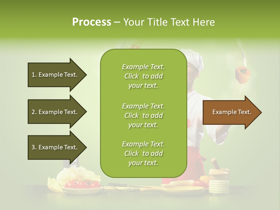 Red Juggler Milk PowerPoint Template