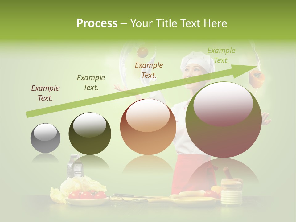 Red Juggler Milk PowerPoint Template