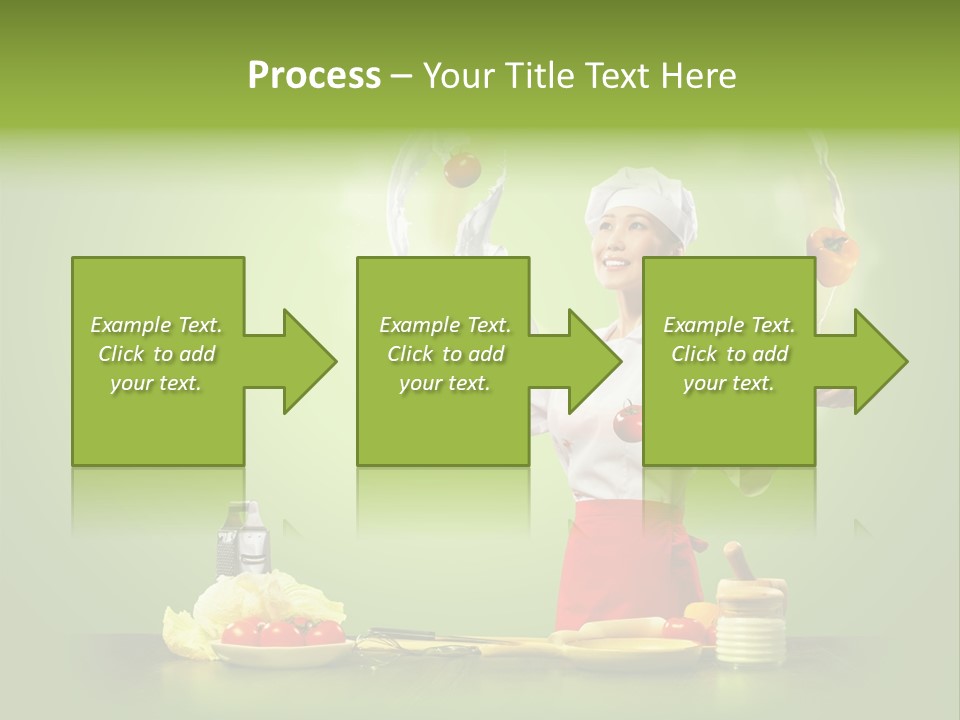 Red Juggler Milk PowerPoint Template