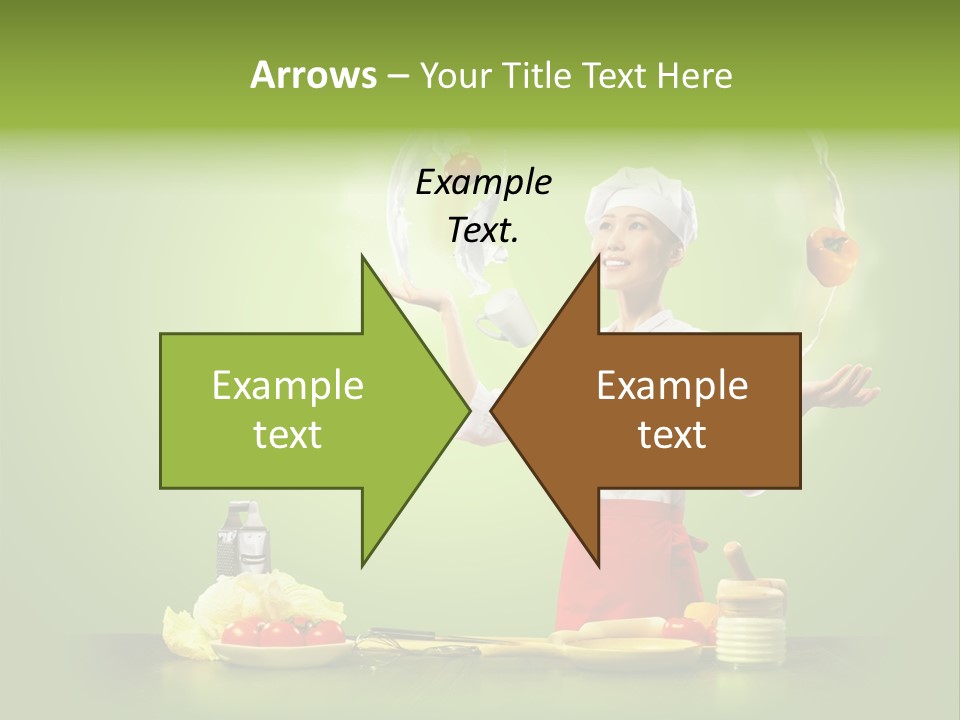 Red Juggler Milk PowerPoint Template