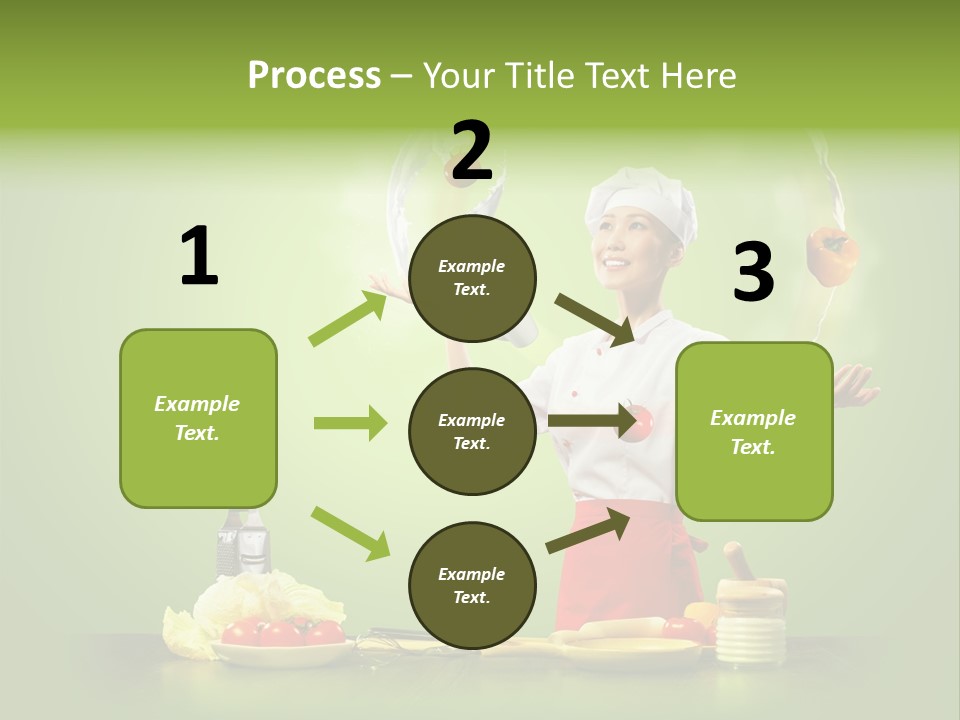 Red Juggler Milk PowerPoint Template