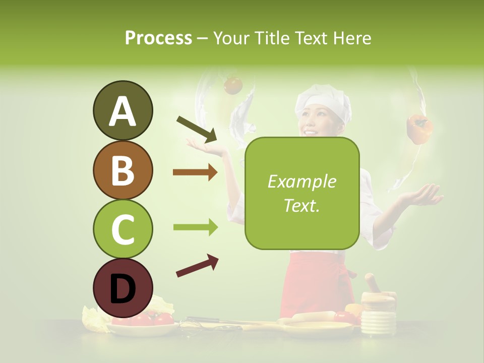 Red Juggler Milk PowerPoint Template