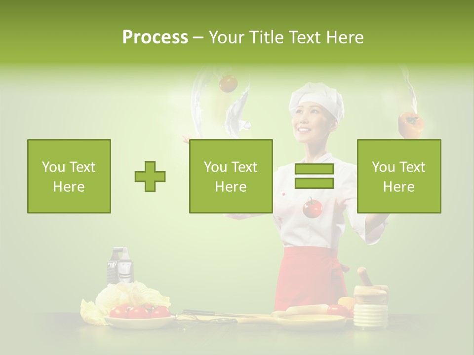 Red Juggler Milk PowerPoint Template