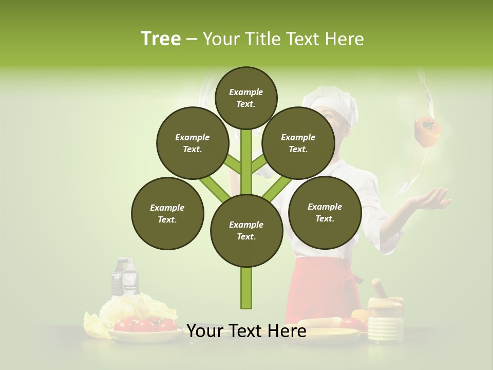 Red Juggler Milk PowerPoint Template