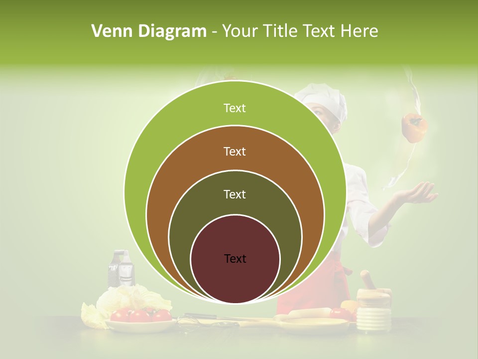 Red Juggler Milk PowerPoint Template