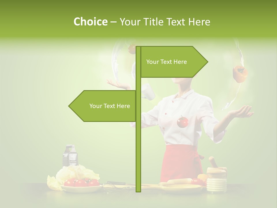 Red Juggler Milk PowerPoint Template