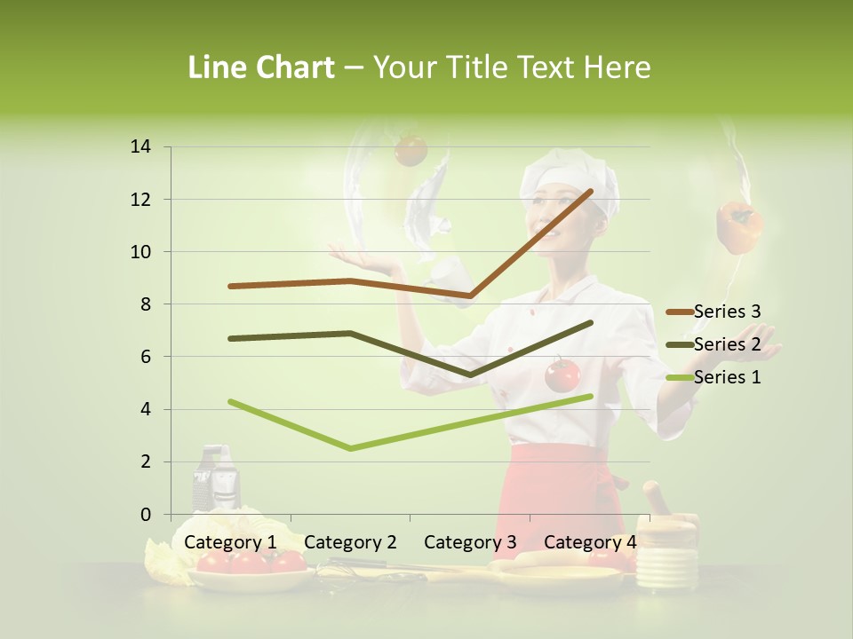 Red Juggler Milk PowerPoint Template