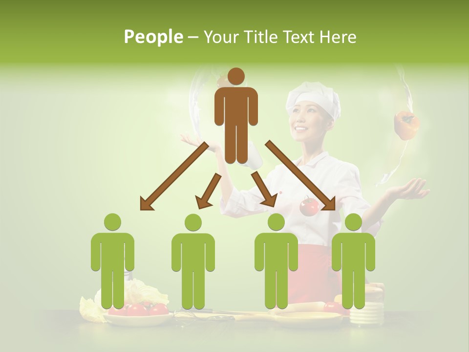 Red Juggler Milk PowerPoint Template