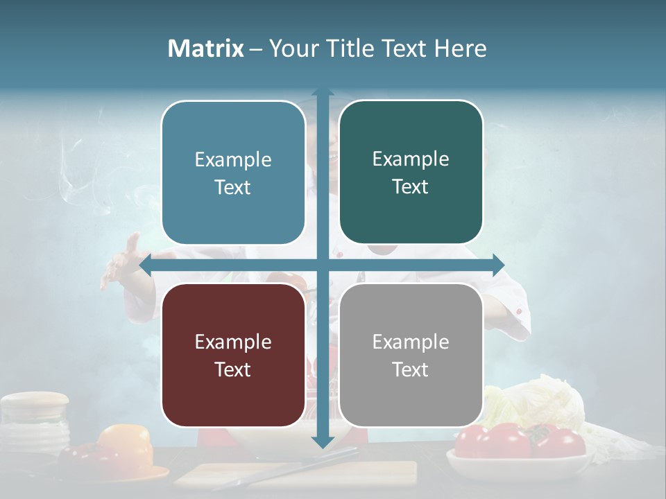 Chef Apron Pepper PowerPoint Template