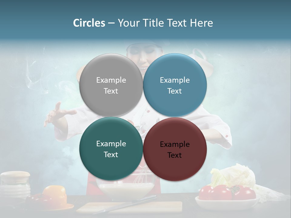 Chef Apron Pepper PowerPoint Template