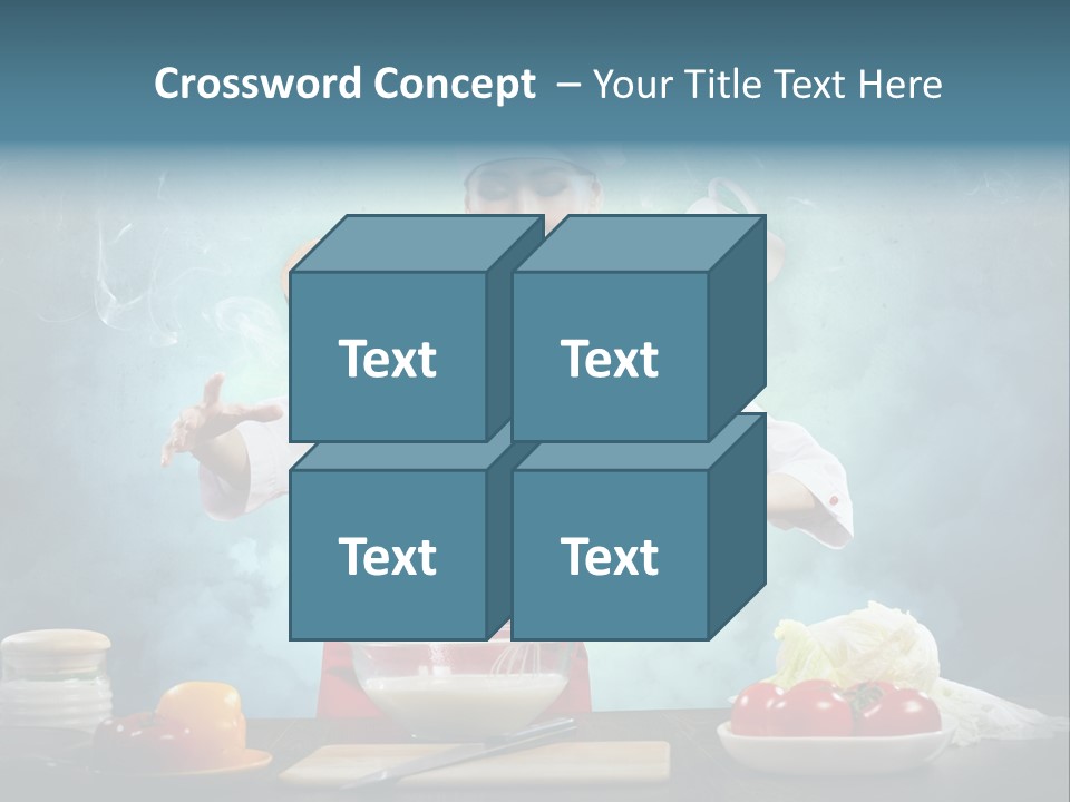 Chef Apron Pepper PowerPoint Template