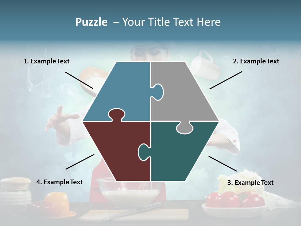 Chef Apron Pepper PowerPoint Template