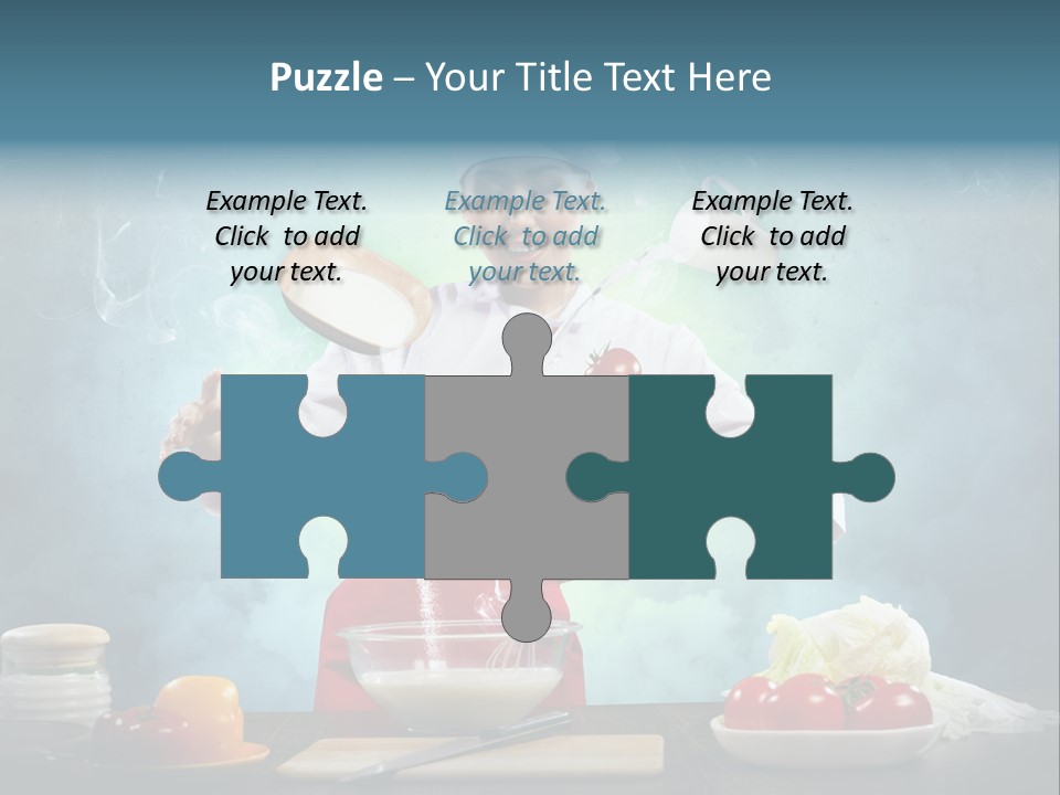 Chef Apron Pepper PowerPoint Template