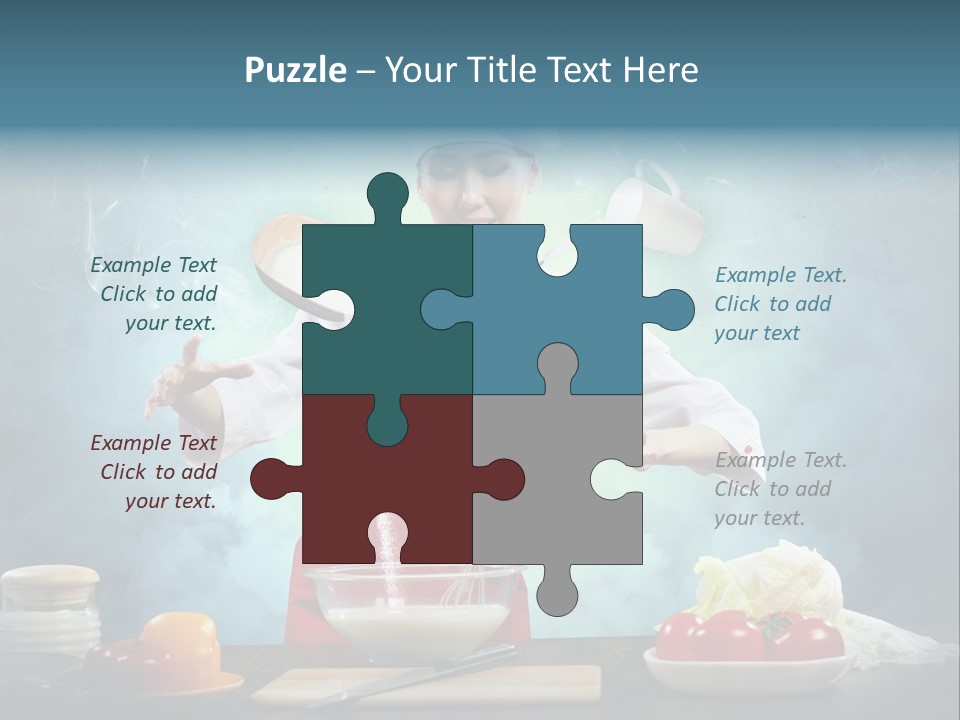 Chef Apron Pepper PowerPoint Template