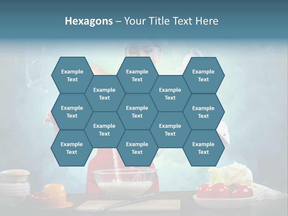 Chef Apron Pepper PowerPoint Template