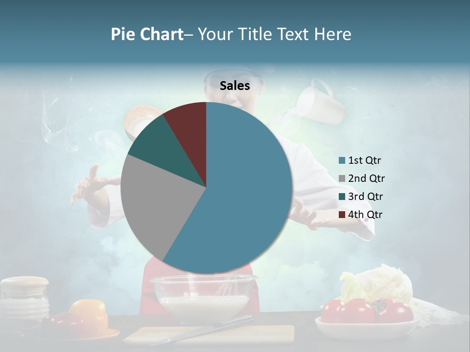 Chef Apron Pepper PowerPoint Template