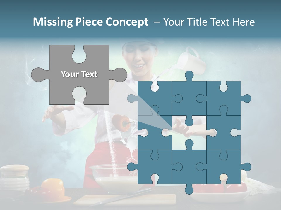 Chef Apron Pepper PowerPoint Template