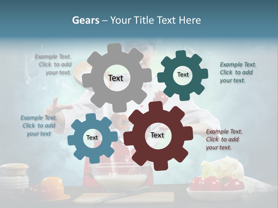 Chef Apron Pepper PowerPoint Template