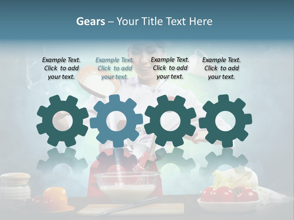 Chef Apron Pepper PowerPoint Template